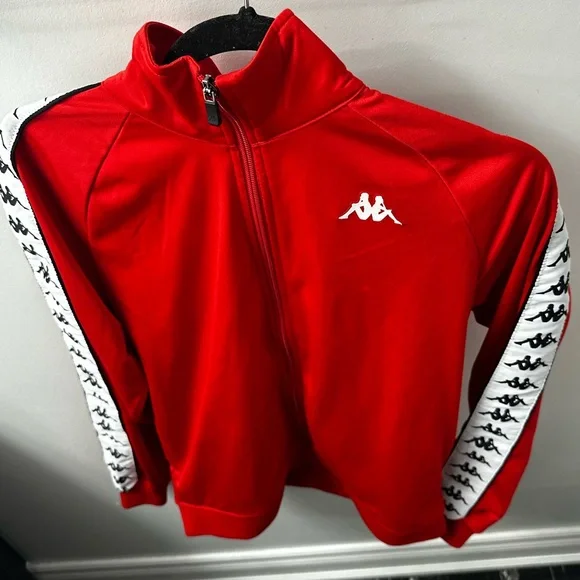 Kappa Red Track Jacket - Picture 2 of 6